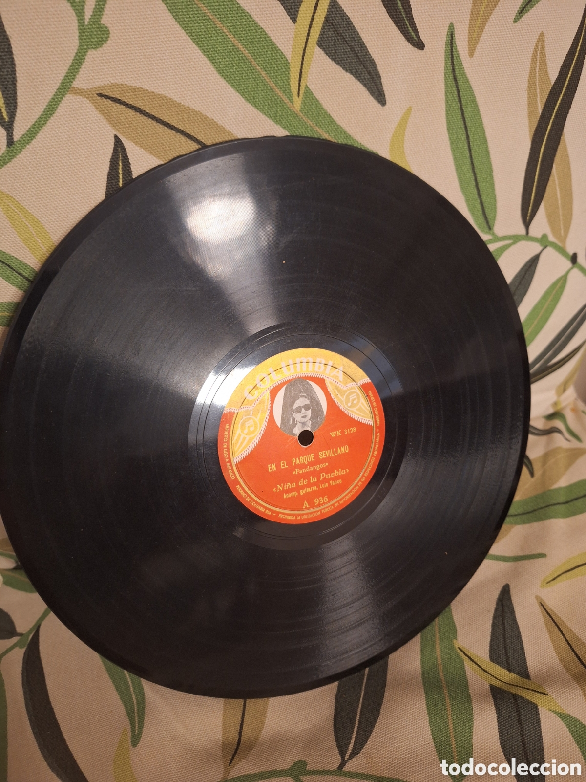 Discos de pizarra: NI&Ntilde;A DE LA PUEBLA 78 RPM - Foto 2