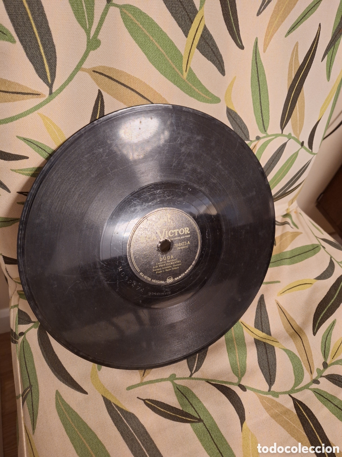Discos de pizarra: 78 RPM LOS TRES DIAMANTES - Foto 1