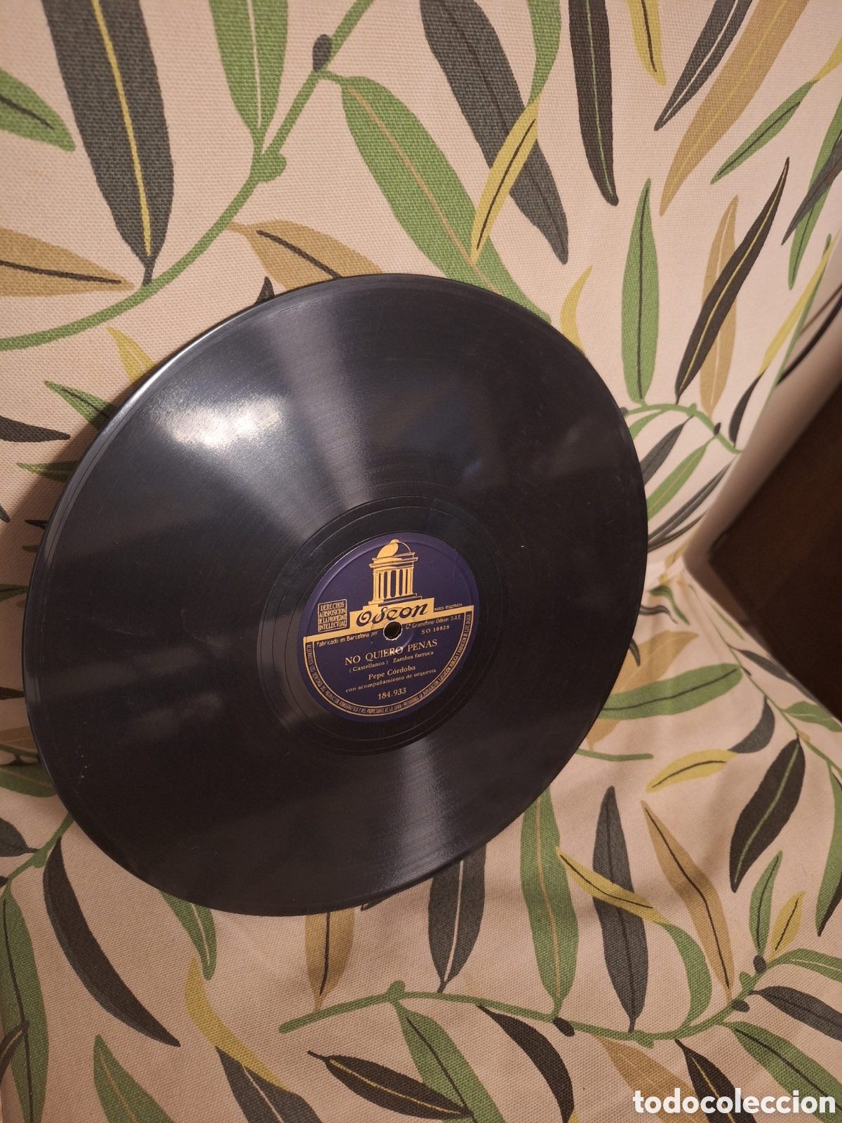 Discos de pizarra: 78 RPM PEPE CORDOBA - Foto 2
