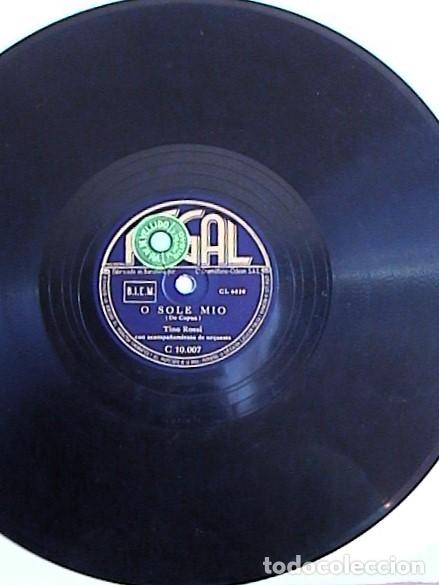 Discos de pizarra: SERENATA/ O SOLE MIO. TINO ROSSI - Foto 1