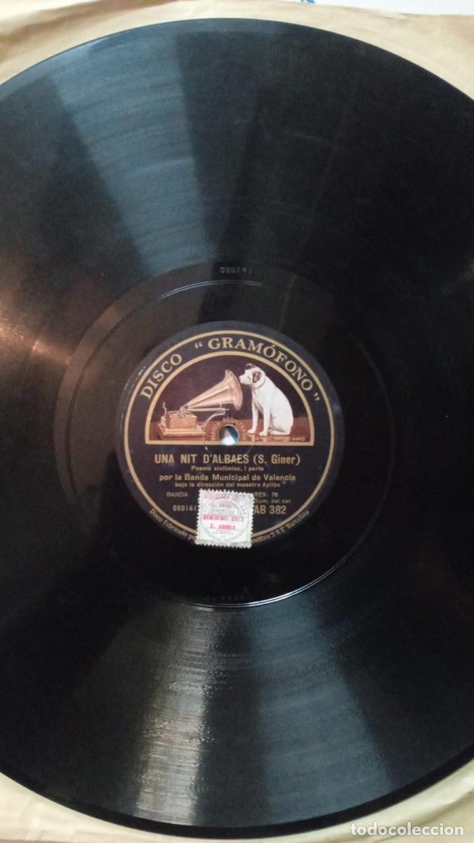 Discos de pizarra: Una Nit D&rsquo;albaes - Banda Municipal de Valencia - Foto 2
