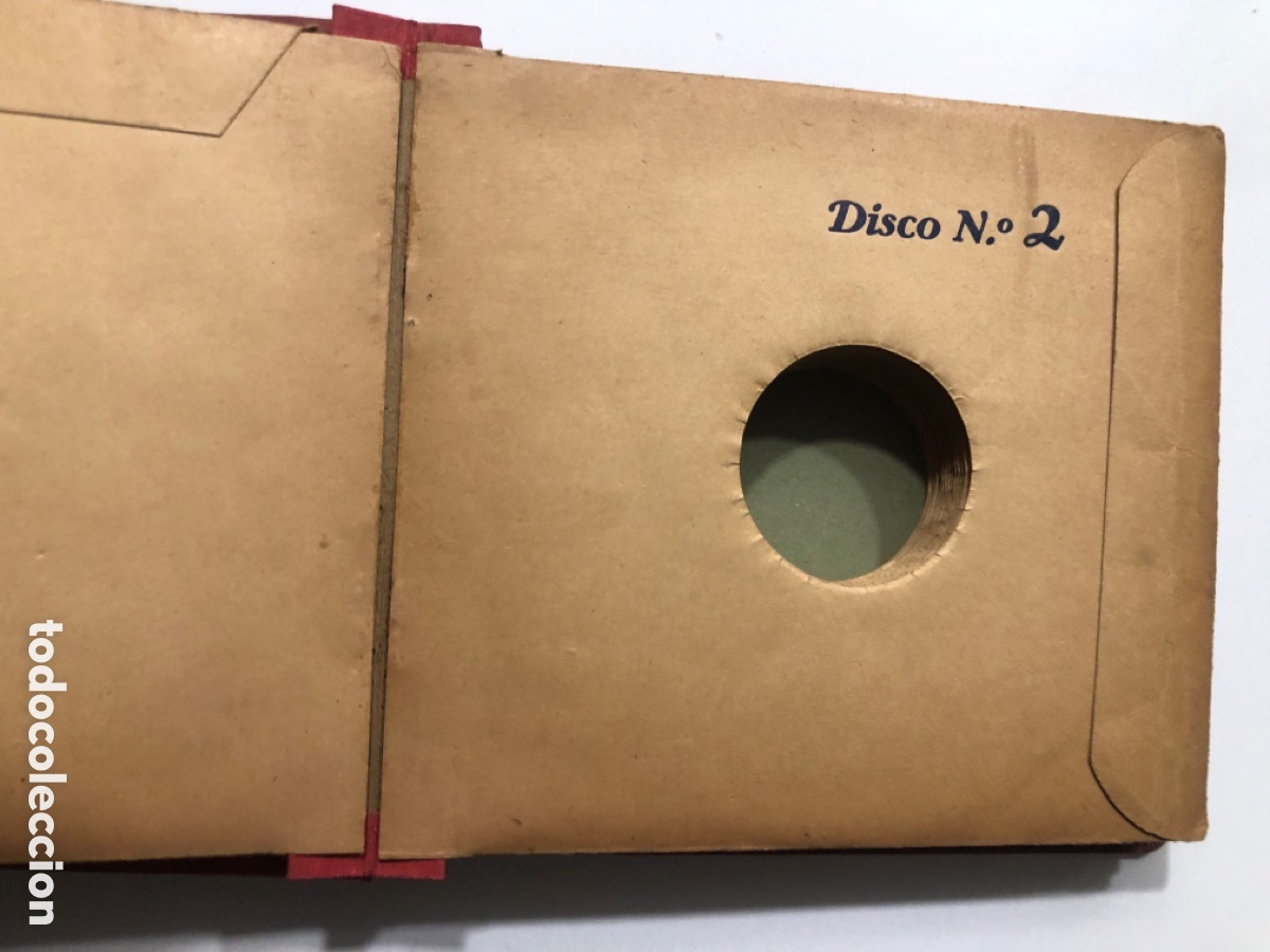 Discos de pizarra: Mini &aacute;lbum para 12 mini discos de pizarra odeon - Foto 6
