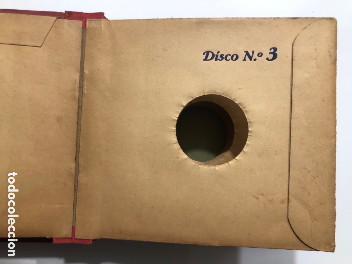 Discos de pizarra: Mini &aacute;lbum para 12 mini discos de pizarra odeon - Foto 7