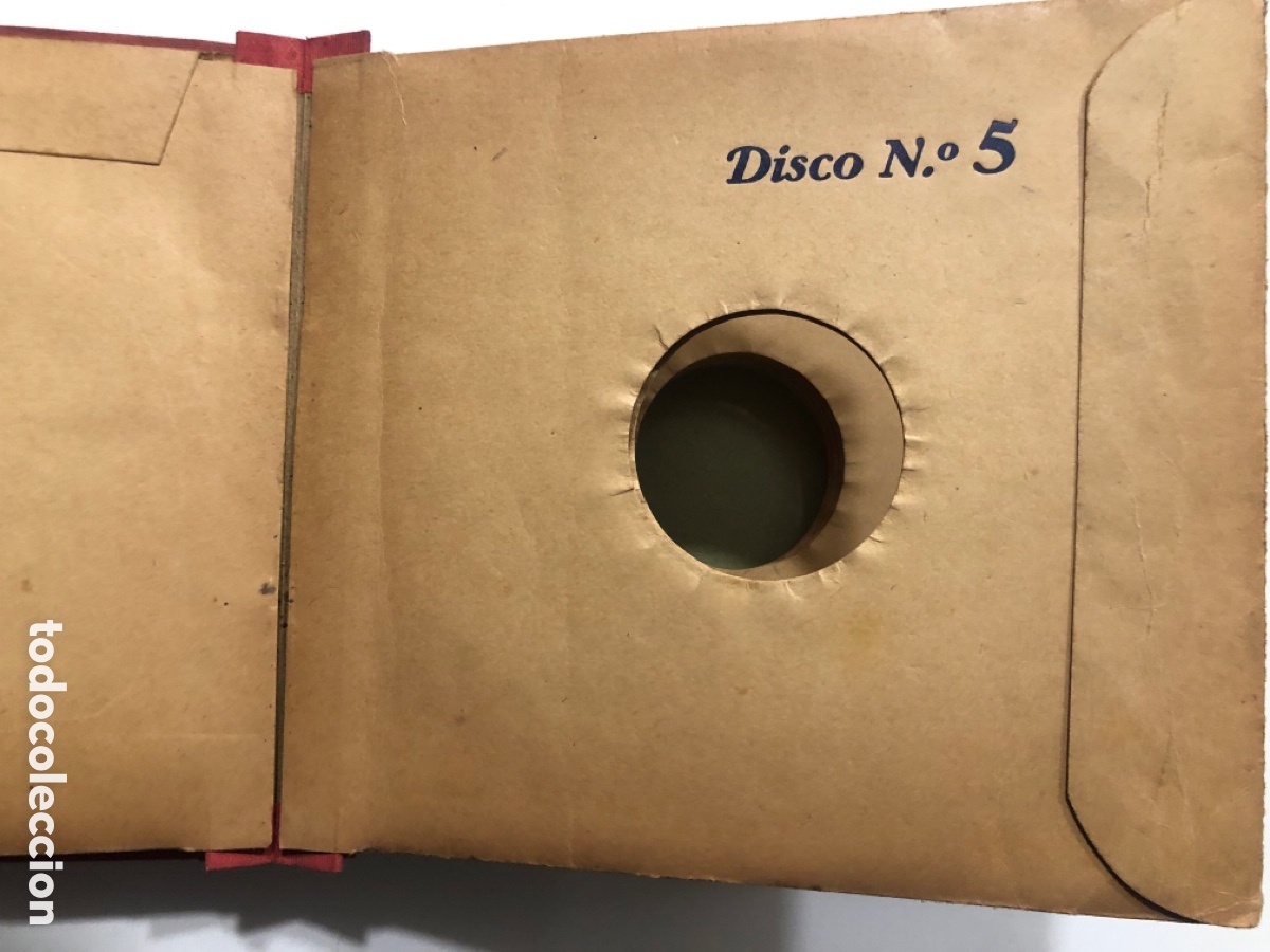 Discos de pizarra: Mini &aacute;lbum para 12 mini discos de pizarra odeon - Foto 9