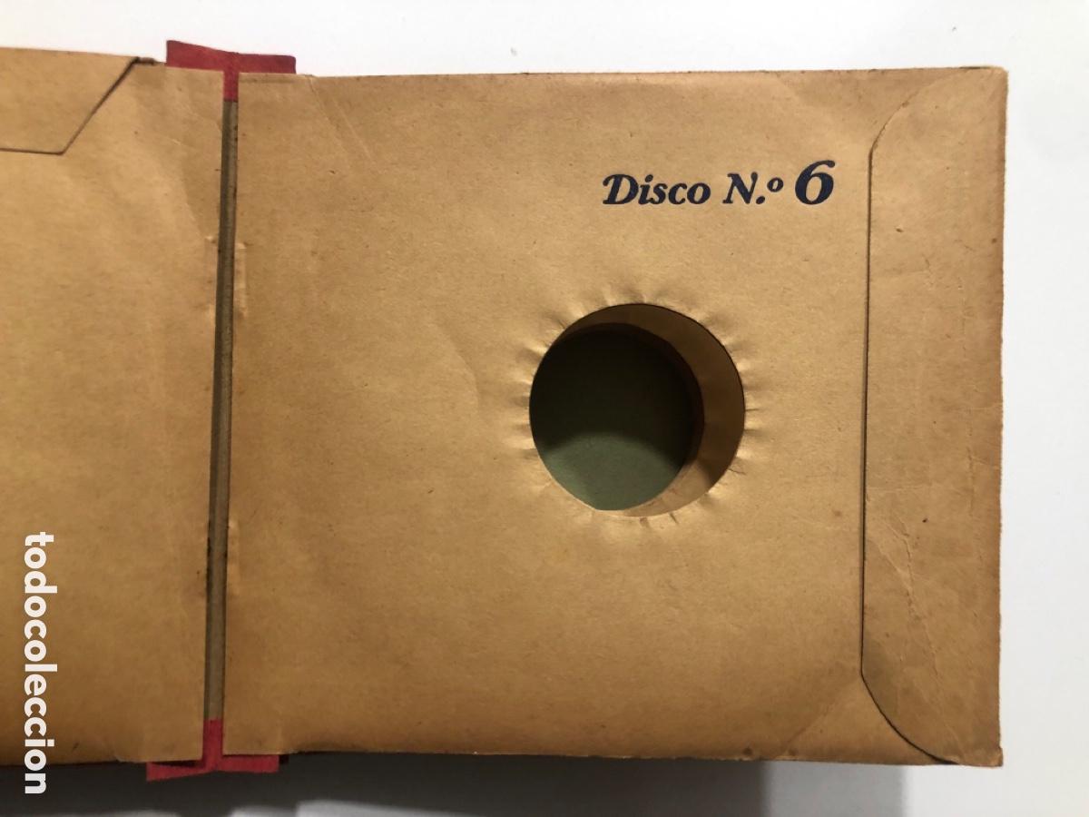 Discos de pizarra: Mini &aacute;lbum para 12 mini discos de pizarra odeon - Foto 10
