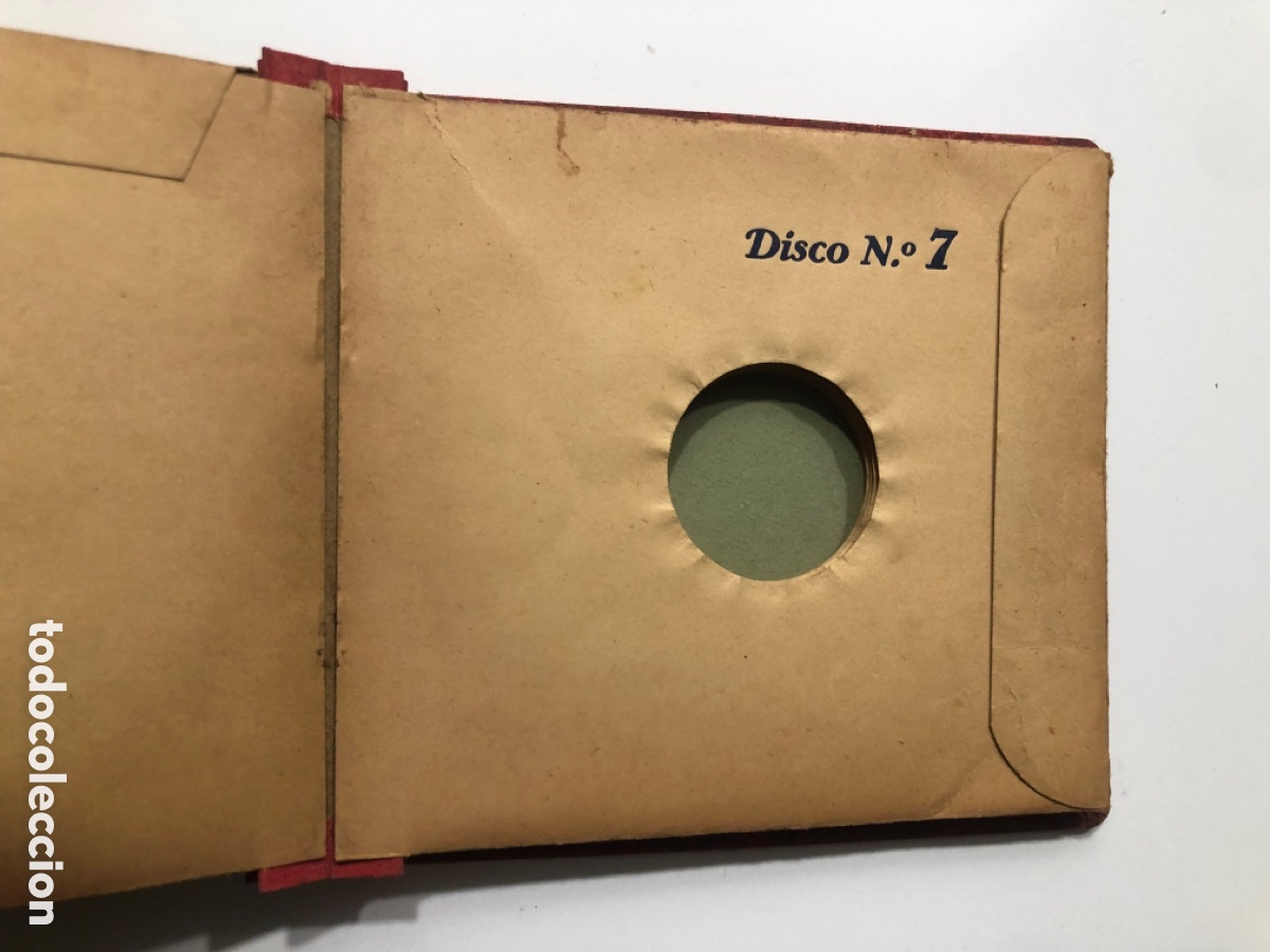 Discos de pizarra: Mini &aacute;lbum para 12 mini discos de pizarra odeon - Foto 11