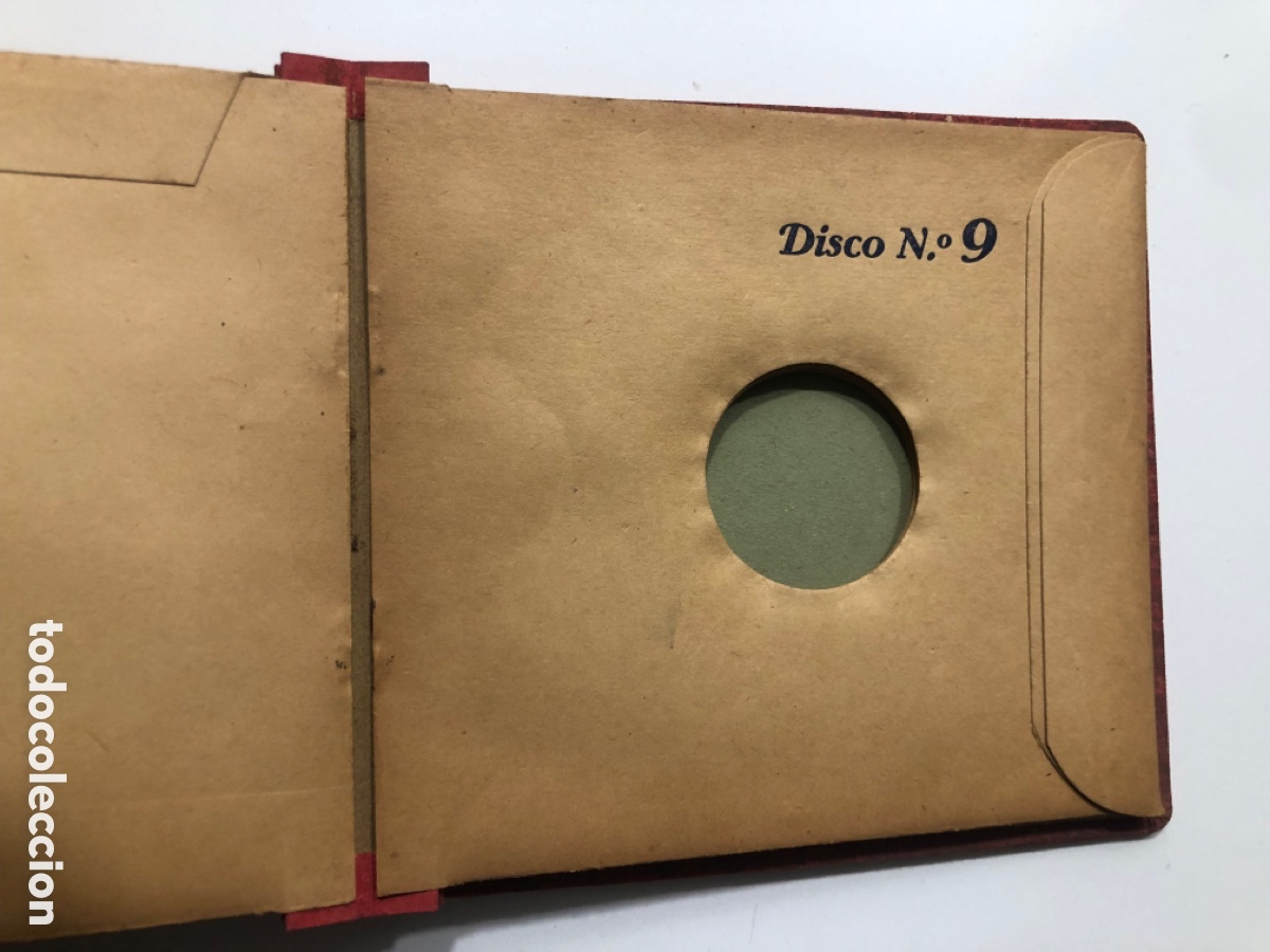 Discos de pizarra: Mini &aacute;lbum para 12 mini discos de pizarra odeon - Foto 13