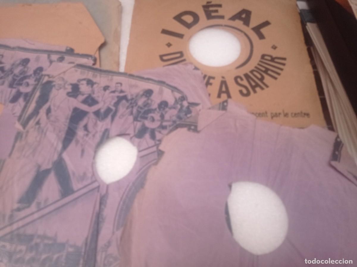 Discos de pizarra: ANTIGUAS FUNDAS DE DISCO ORIGINAL DE GRAMOFONO. - Foto 3