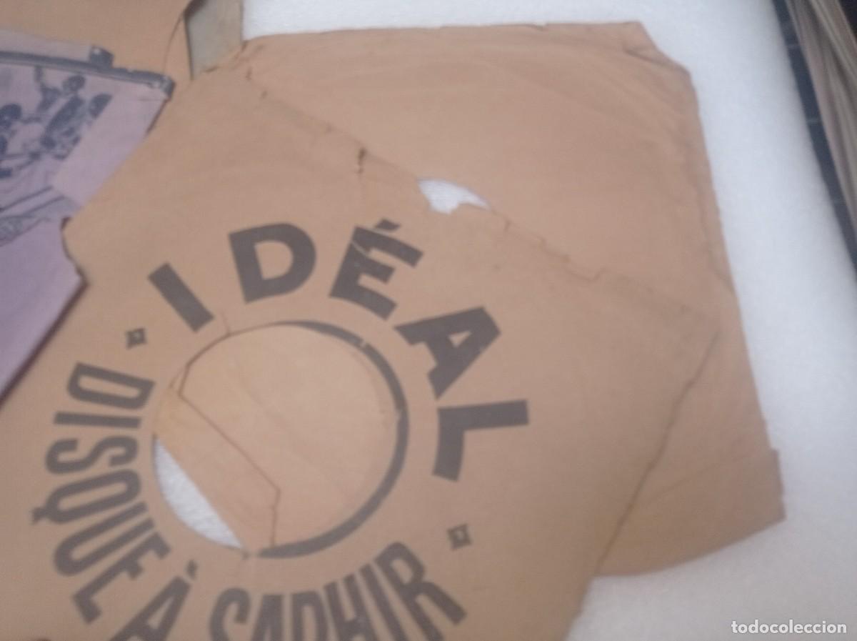Discos de pizarra: ANTIGUAS FUNDAS DE DISCO ORIGINAL DE GRAMOFONO. - Foto 4