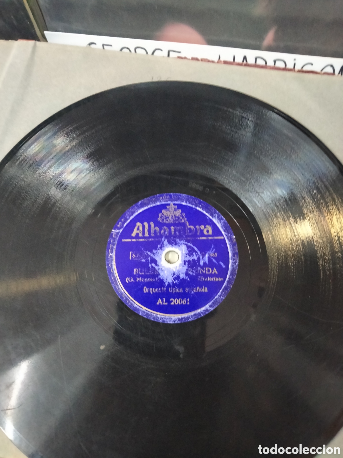 Discos de pizarra: Pasodoble te quiero orquesta t&iacute;pica espa&ntilde;ola - Foto 2