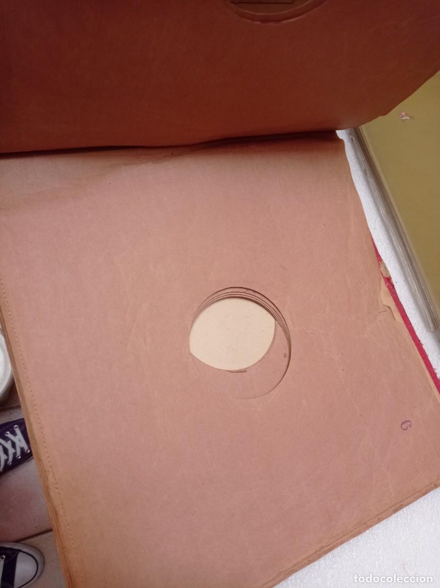 Discos de pizarra: Album ANTIGUAS FUNDAS DE DISCO ORIGINAL DE GRAMOFONO. - Foto 4