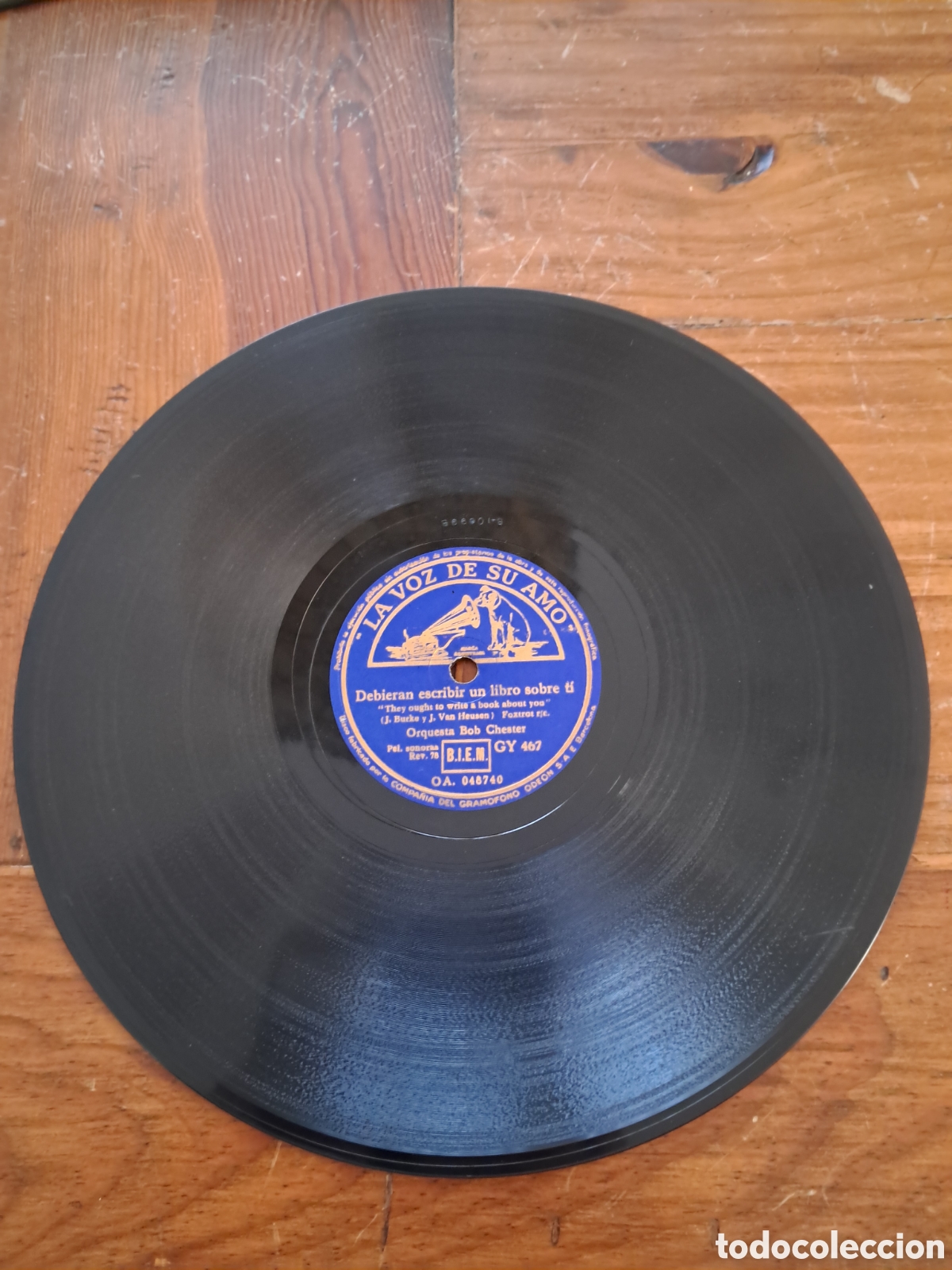 Discos de pizarra: Bob Chester disco de pizarra - Foto 4