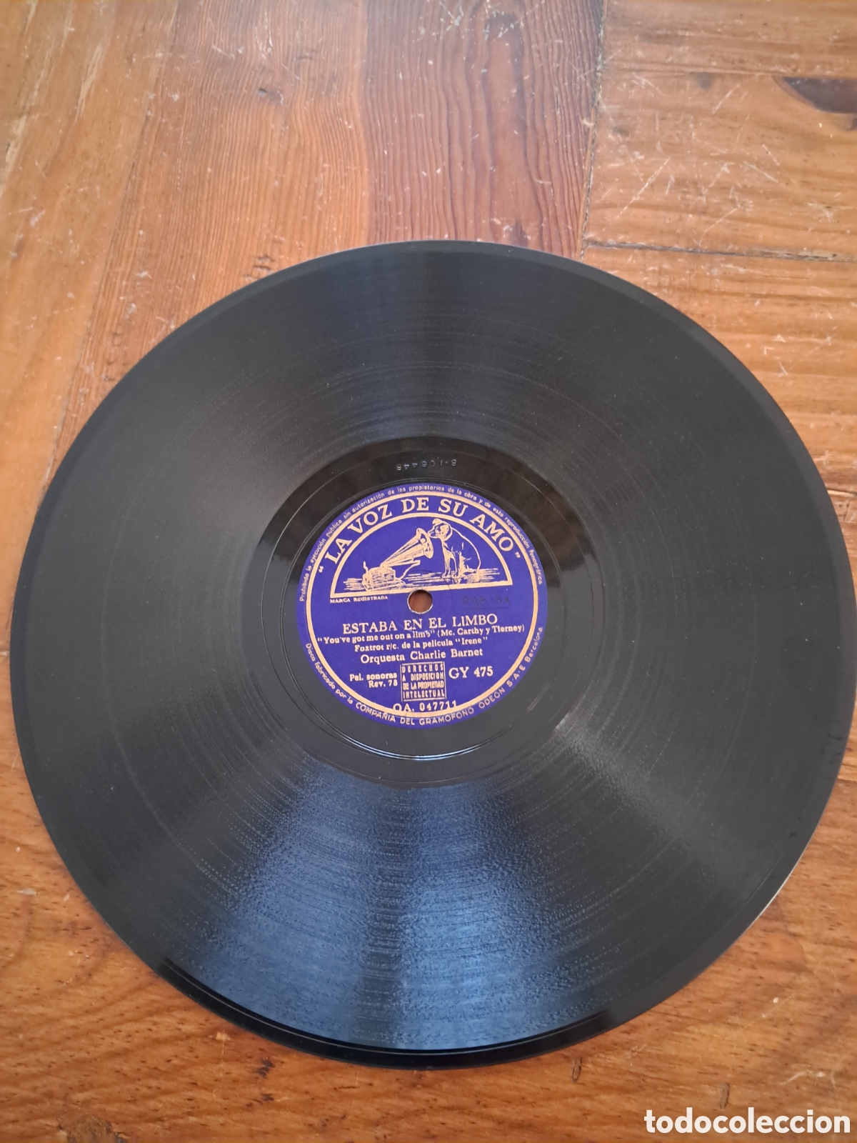 Discos de pizarra: Charlie Barnet disco de pizarra - Foto 1