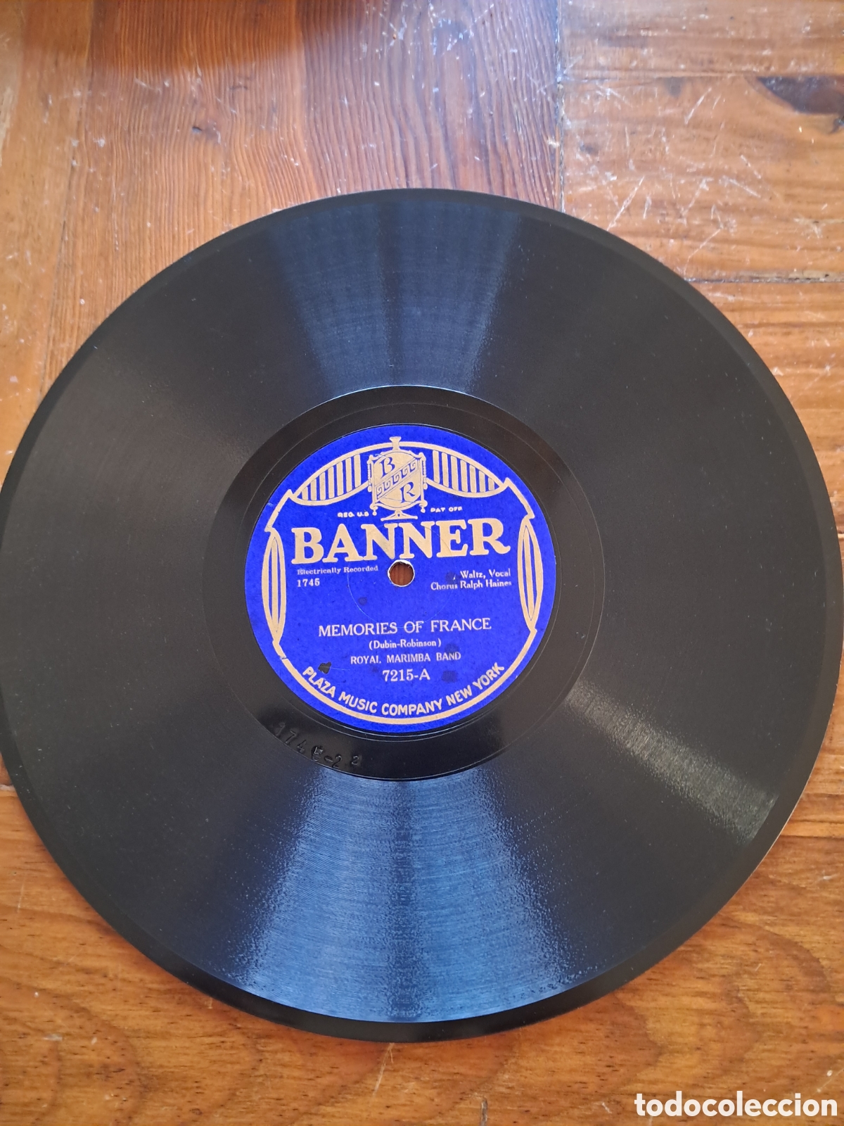 Discos de pizarra: Royal marimba band/ majestuc dance orchestra BANNER - Foto 2