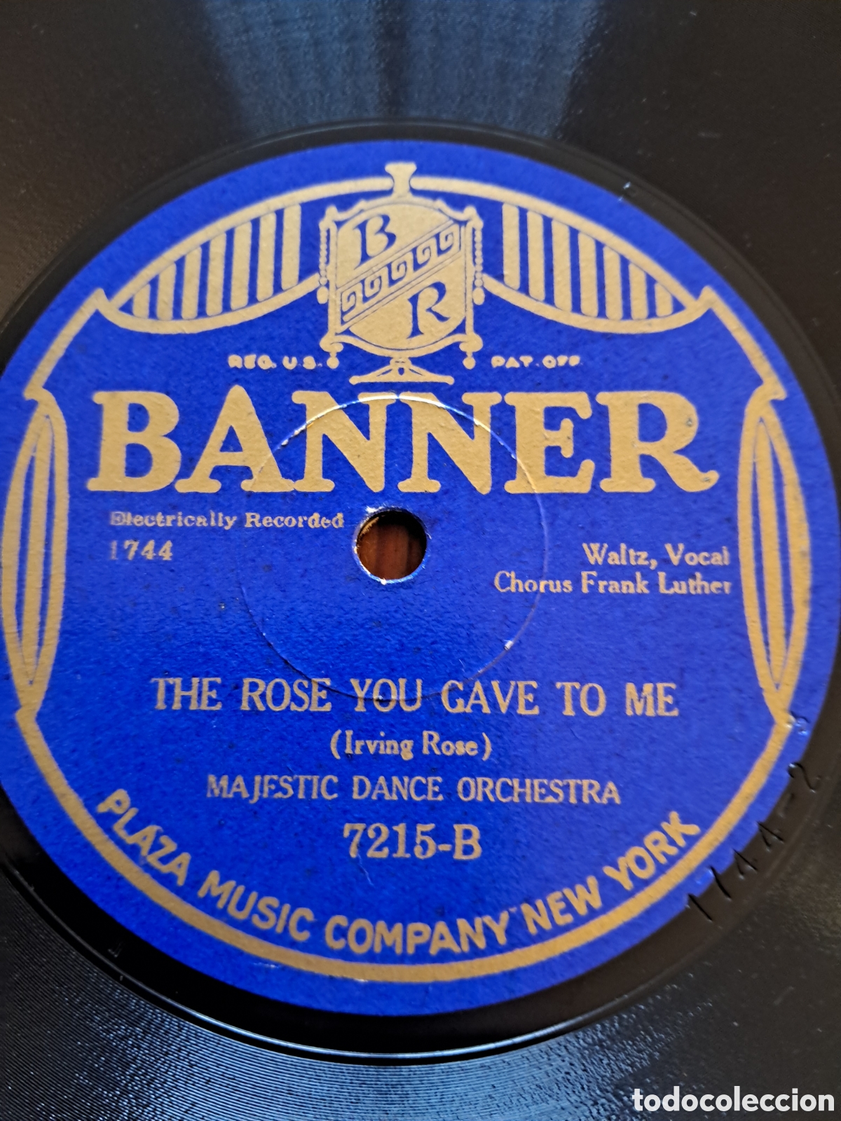 Discos de pizarra: Royal marimba band/ majestuc dance orchestra BANNER - Foto 3