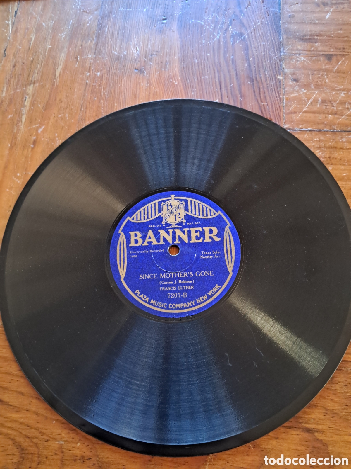 Discos de pizarra: Feancis Luther / Carson J. Robison. BANNER - Foto 4