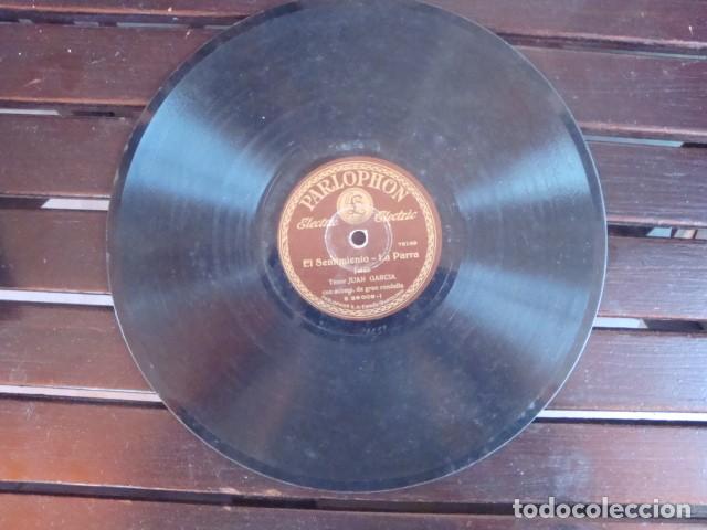 Discos de pizarra: JUAN GARCIA TENOR Y RONDALLA - Foto 1