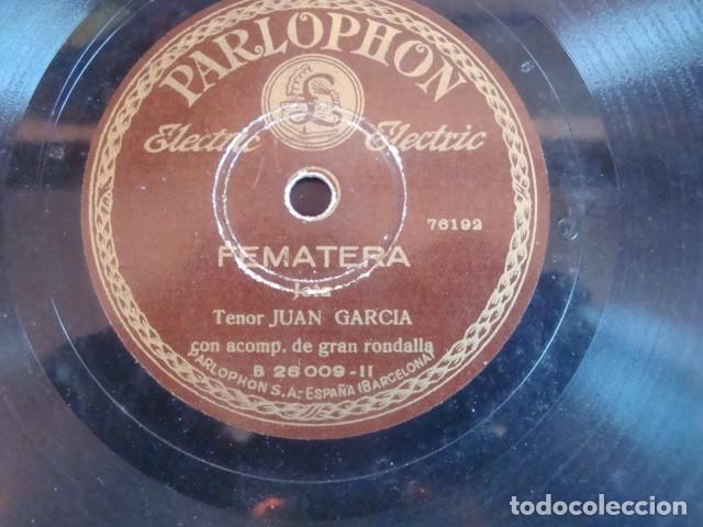 Discos de pizarra: JUAN GARCIA TENOR Y RONDALLA - Foto 2