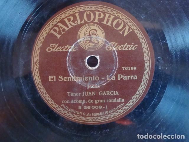 Discos de pizarra: JUAN GARCIA TENOR Y RONDALLA - Foto 3