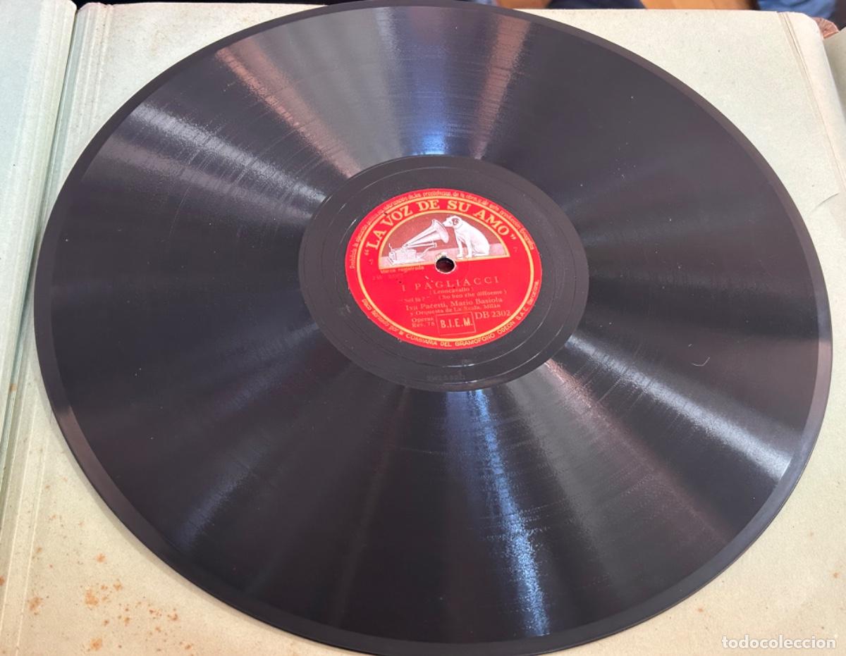 Discos de pizarra: COMO NUEVO!! I PAGLIACCI-LEONCAVALLO-SEI LA SO BEN CHE DIFFO -&Oacute;PERA DISCO PIZARRA-DB.2302-DOBLE CARA - Foto 2