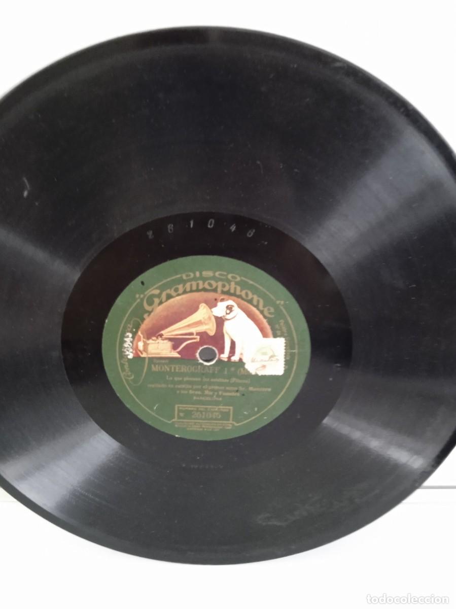 Discos de pizarra: Sr. MONTERO y Sres MIR y PUENTES Monterograff - Foto 2