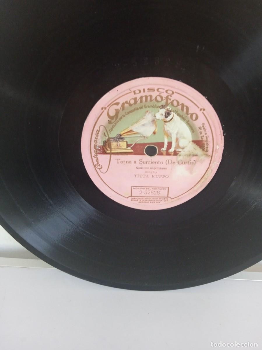 Discos de pizarra: TITTA RUFFO Torna a Surriento - Foto 2