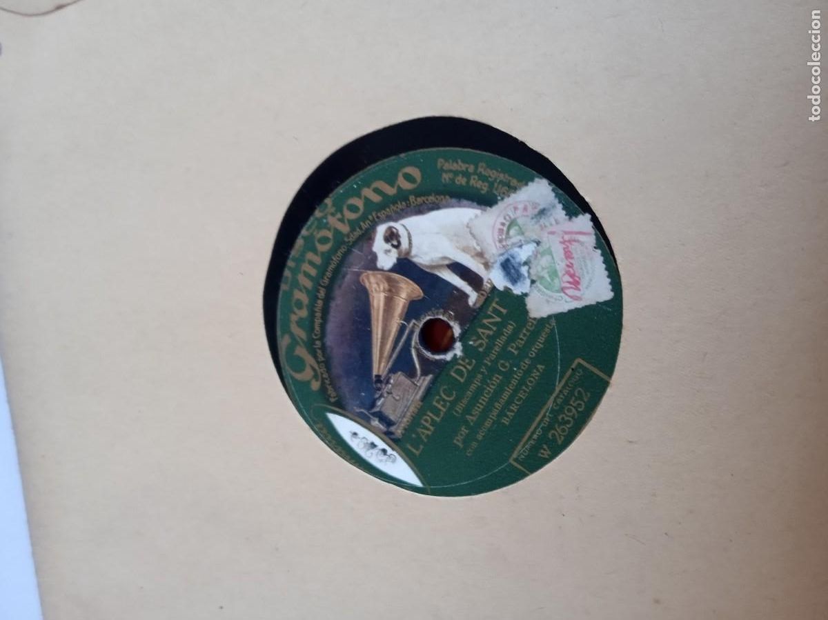 Discos de pizarra: ASUNCI&Oacute;N G. PARRE&Ntilde;O A Montserrat / LAplec de Sant - Foto 1