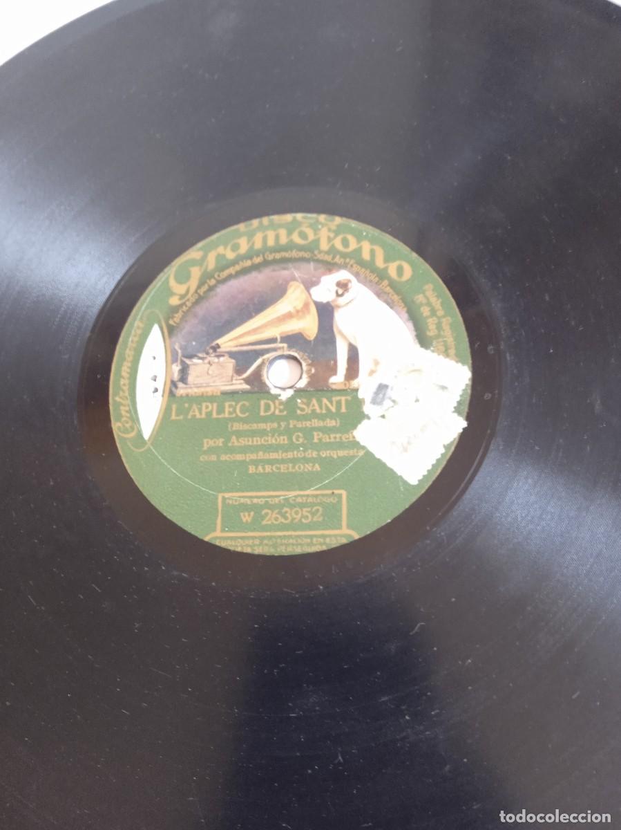 Discos de pizarra: ASUNCI&Oacute;N G. PARRE&Ntilde;O A Montserrat / LAplec de Sant - Foto 2