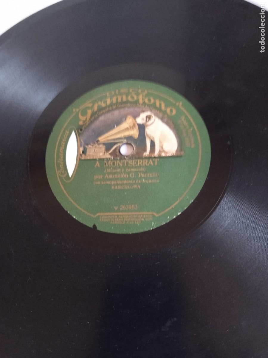 Discos de pizarra: ASUNCI&Oacute;N G. PARRE&Ntilde;O A Montserrat / LAplec de Sant - Foto 3