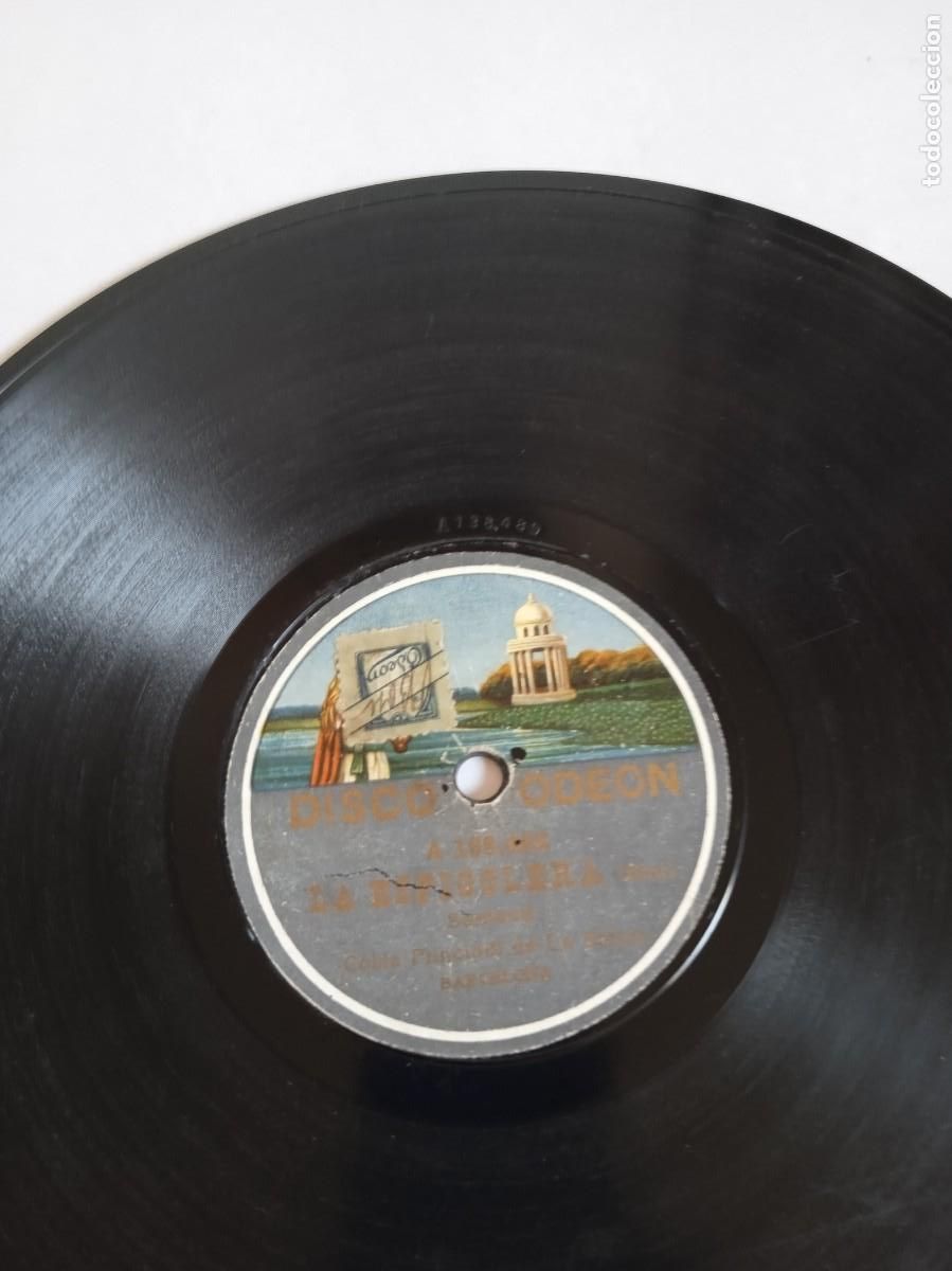 Discos de pizarra: COBLA PRINCIPAL DE LA BISBAL La espigolera / Desamor - Foto 3