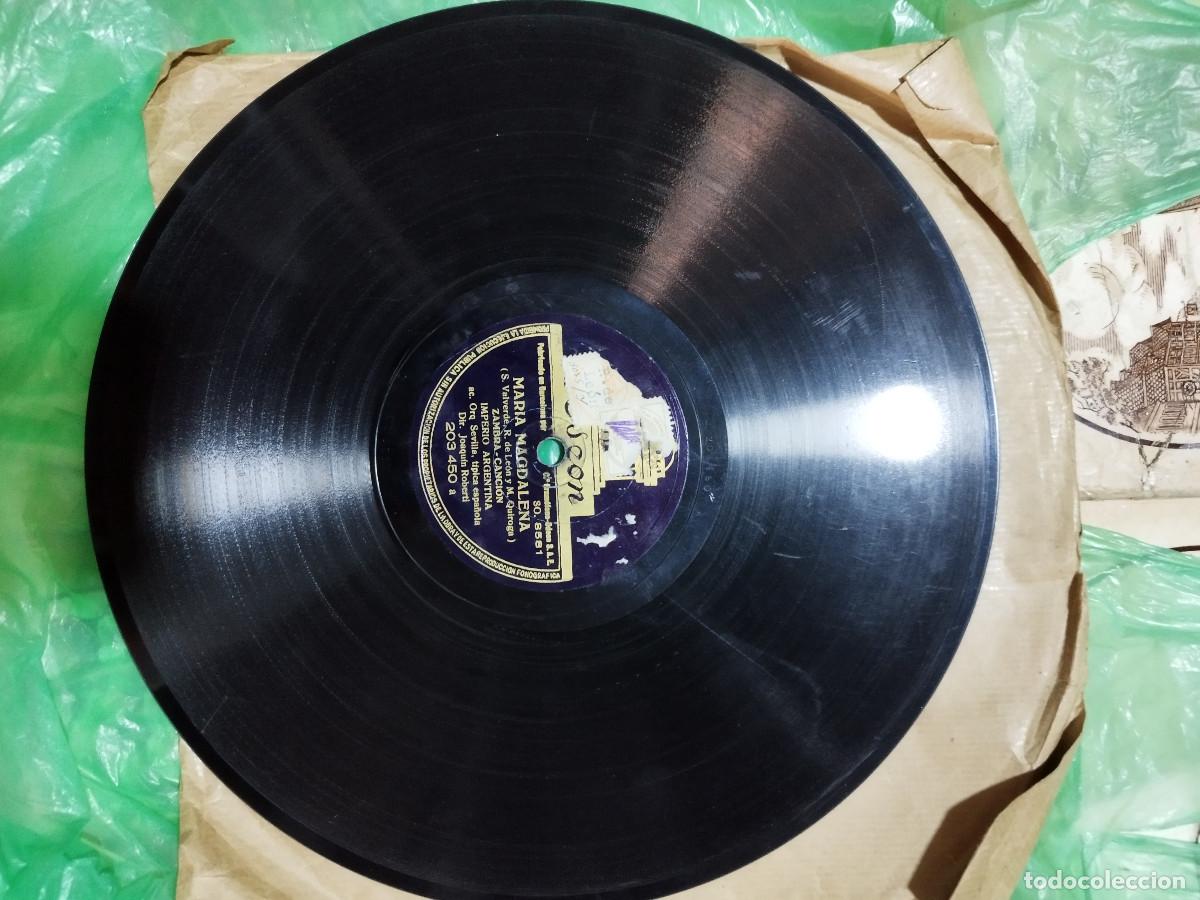 Discos de pizarra: LOTE DISCOS PIZARRAS GRAMOLA O GRAM&Oacute;FONO - Foto 3