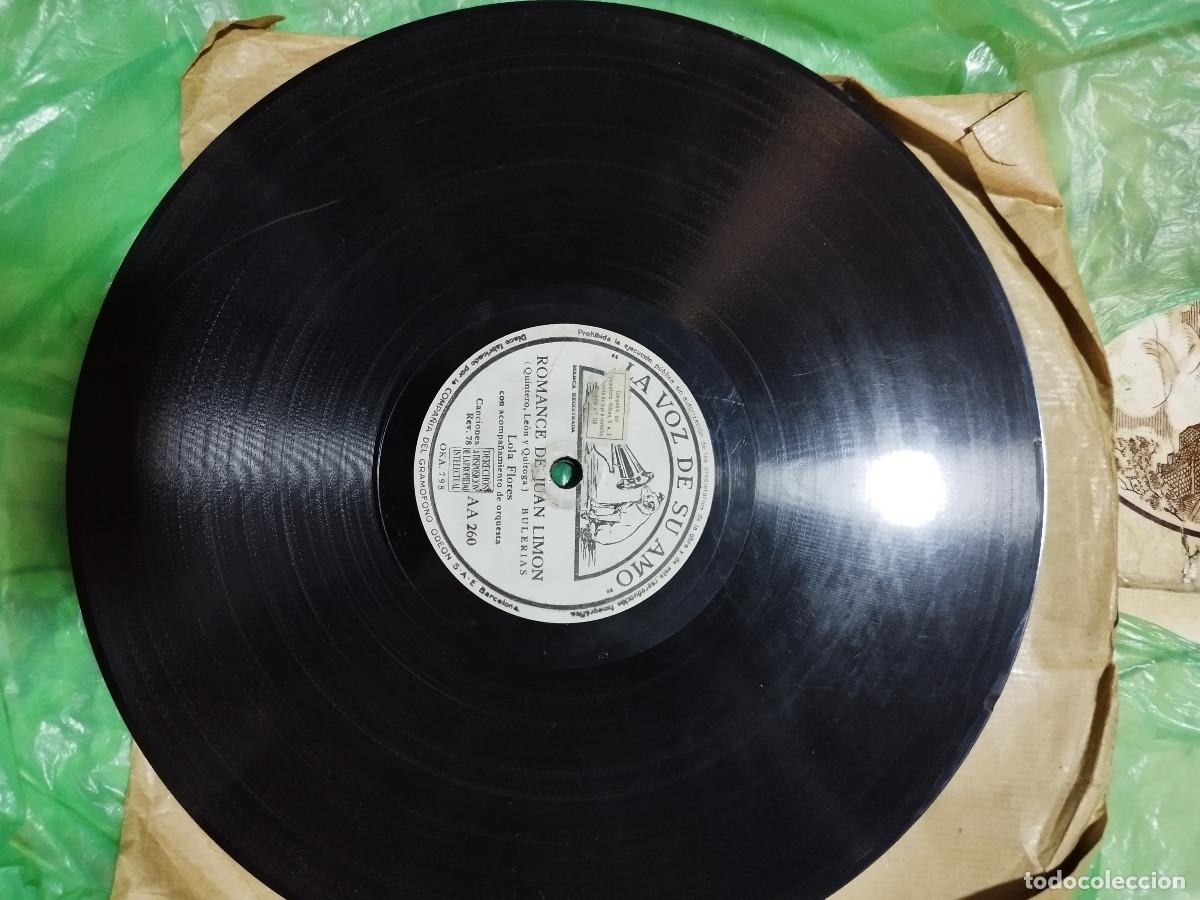 Discos de pizarra: LOTE DISCOS PIZARRAS GRAMOLA O GRAM&Oacute;FONO - Foto 4
