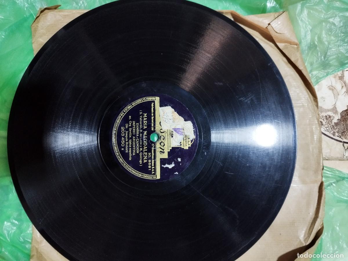 Discos de pizarra: LOTE DISCOS PIZARRAS GRAMOLA O GRAM&Oacute;FONO - Foto 5