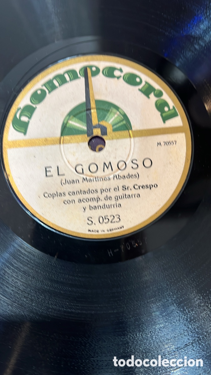 Discos de pizarra: Disco de gram&oacute;fono originales - Foto 8