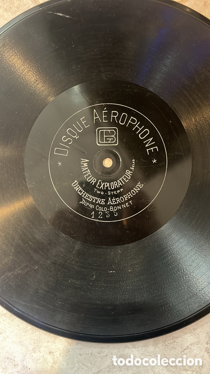 Discos de pizarra: Disco de gram&oacute;fono originales - Foto 21