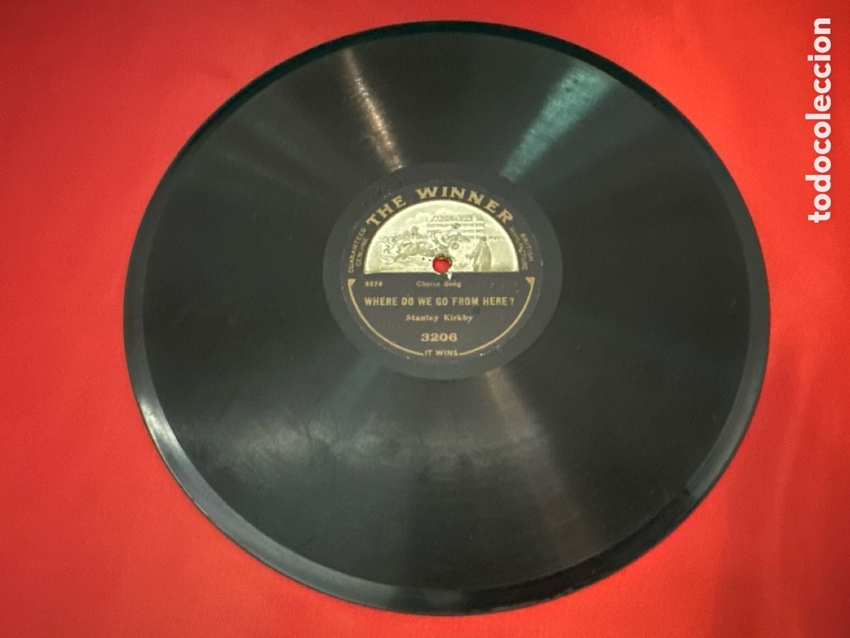 Discos de pizarra: STANLEY KIRKBY. WHERE DO WE GO FRON HERE / OH JOHNNY &hellip; - Foto 4