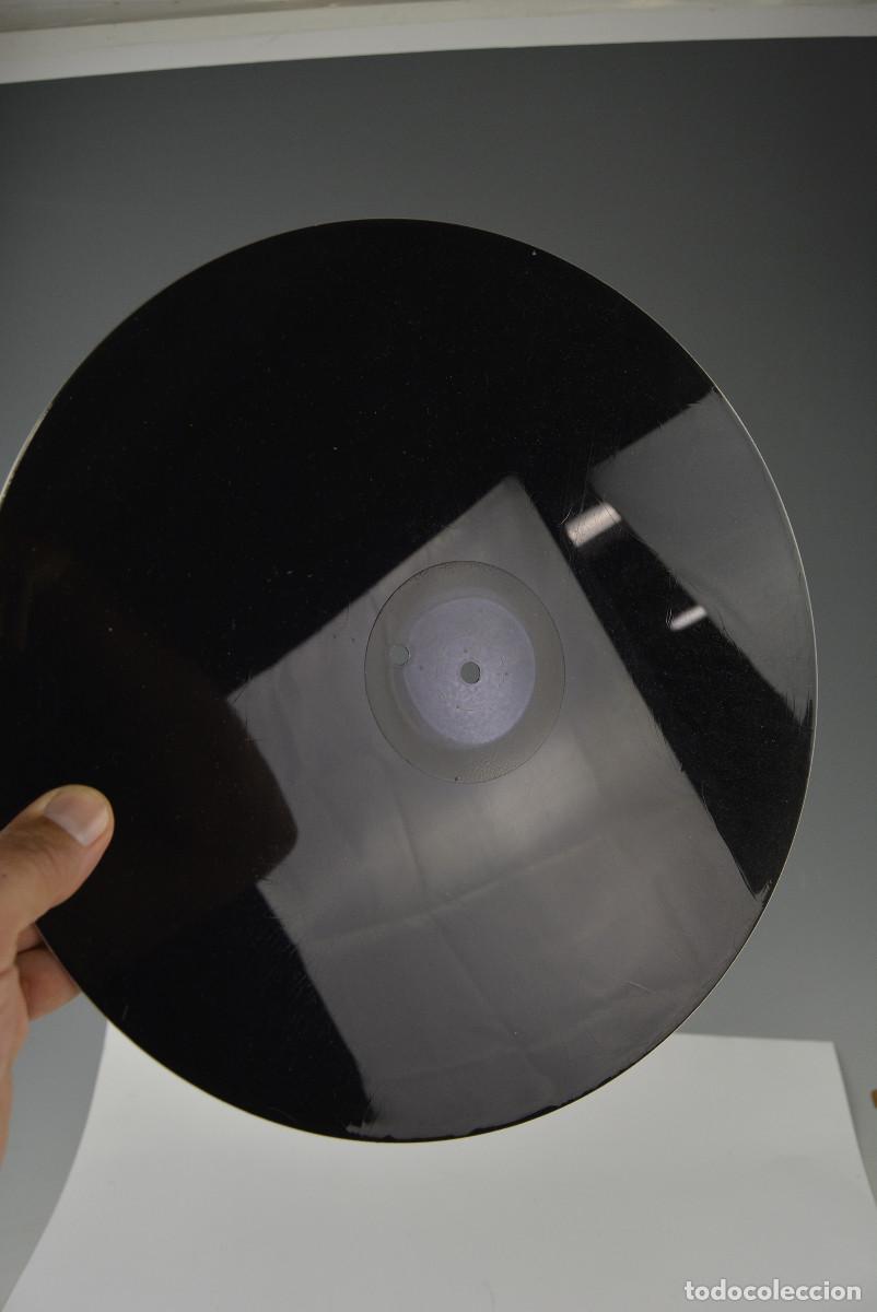 Discos de pizarra: DISCO SIN DATOS DE LA GRABACI&Oacute;N, MICROGRAVA&Ccedil;AO. 30,4CM DI&Aacute;METRO. - Foto 4