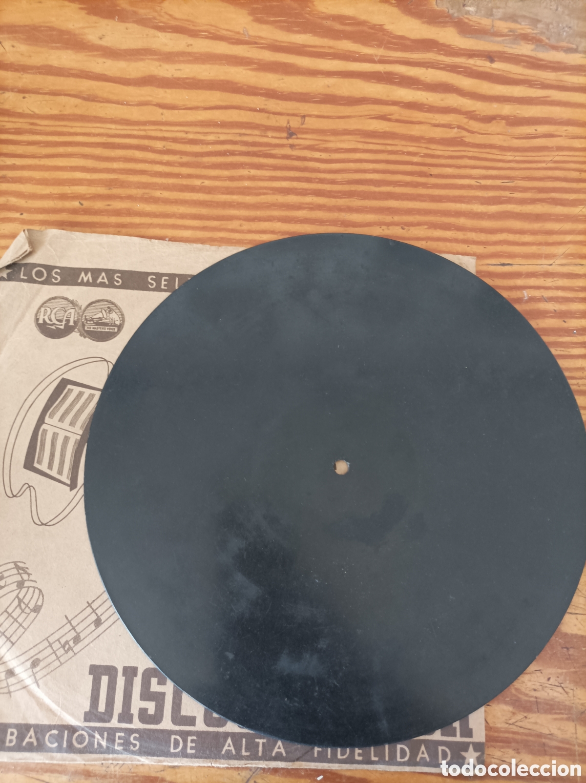 Discos de pizarra: Disco de piedra. Marche du Tannhauser. Wagner - Foto 4