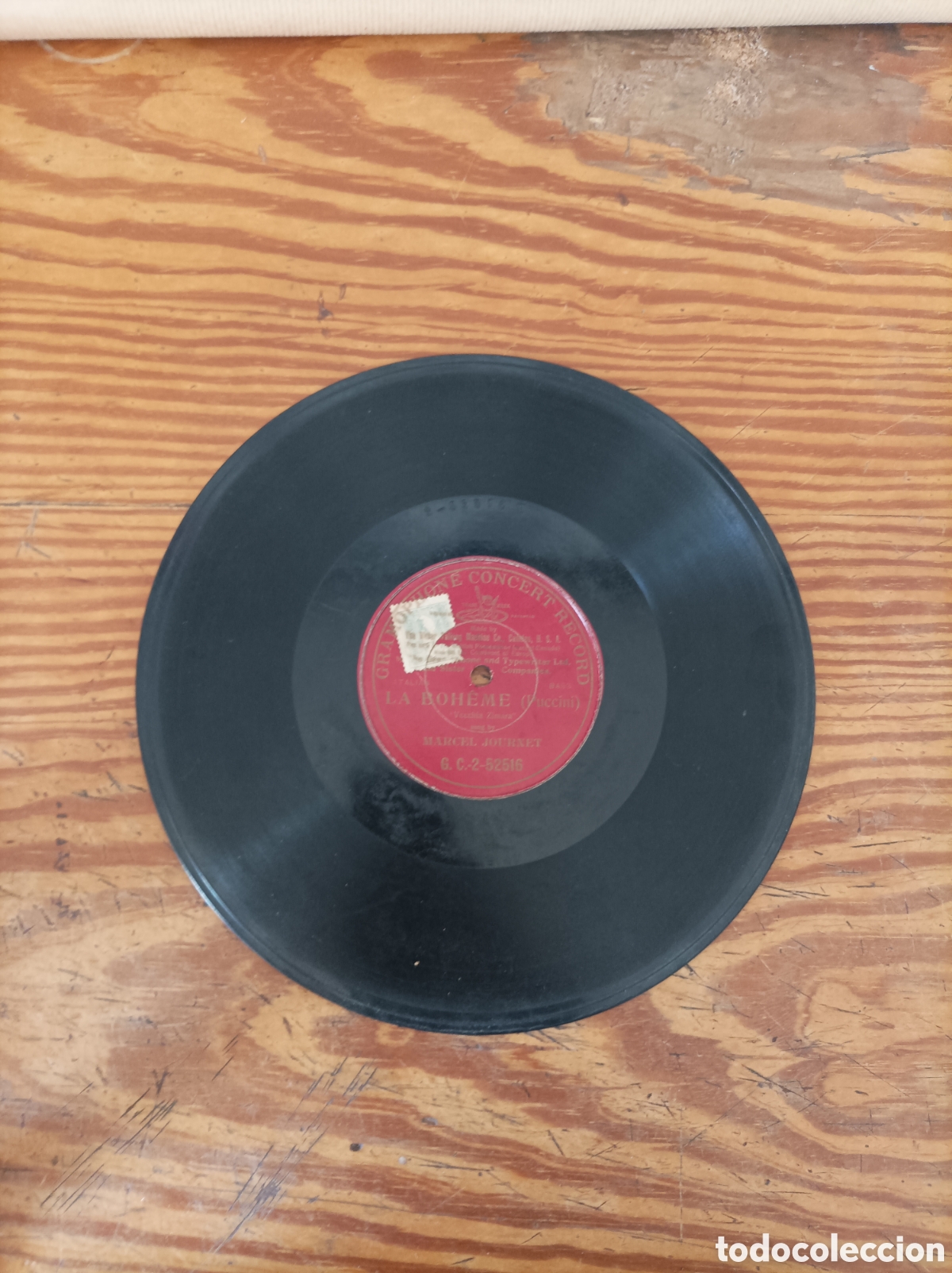 Discos de pizarra: Disco de Piedra. La Boheme de Puccini - Foto 1