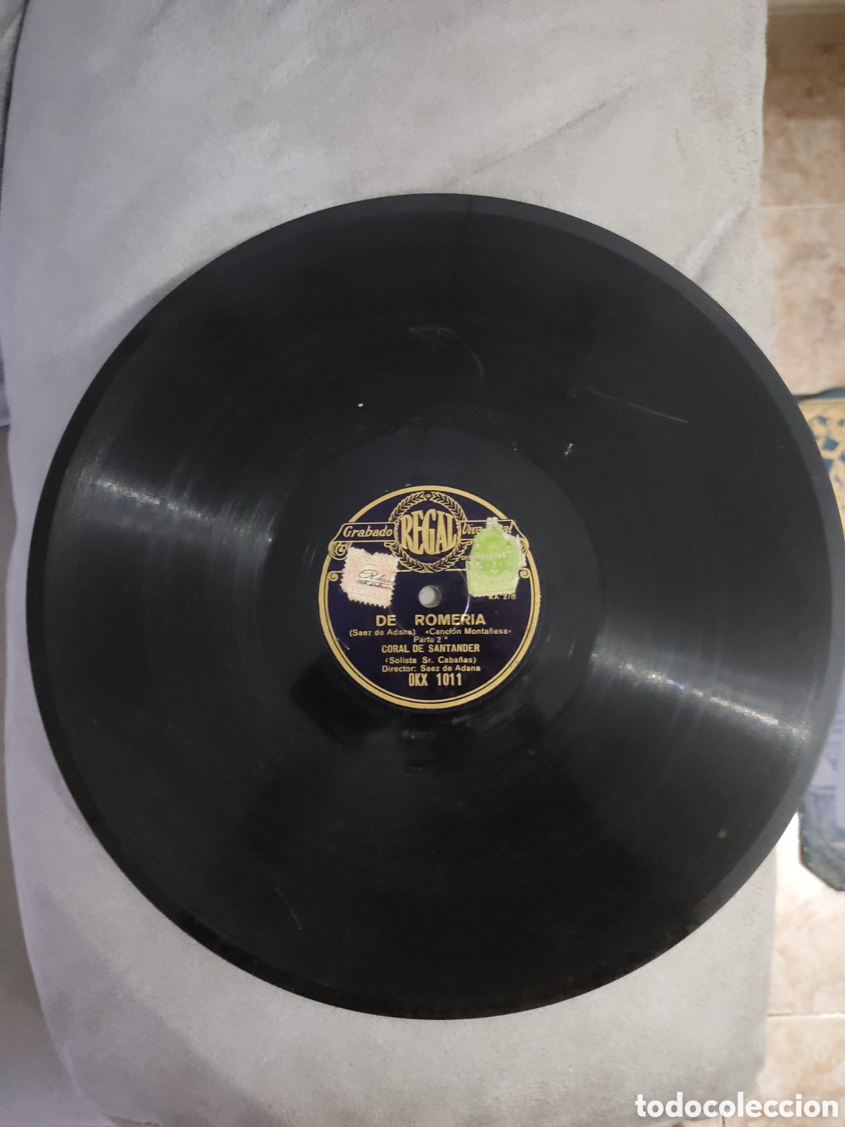 Discos de pizarra: Disco pizarra Coral de Santander DE ROMERIA - Foto 2