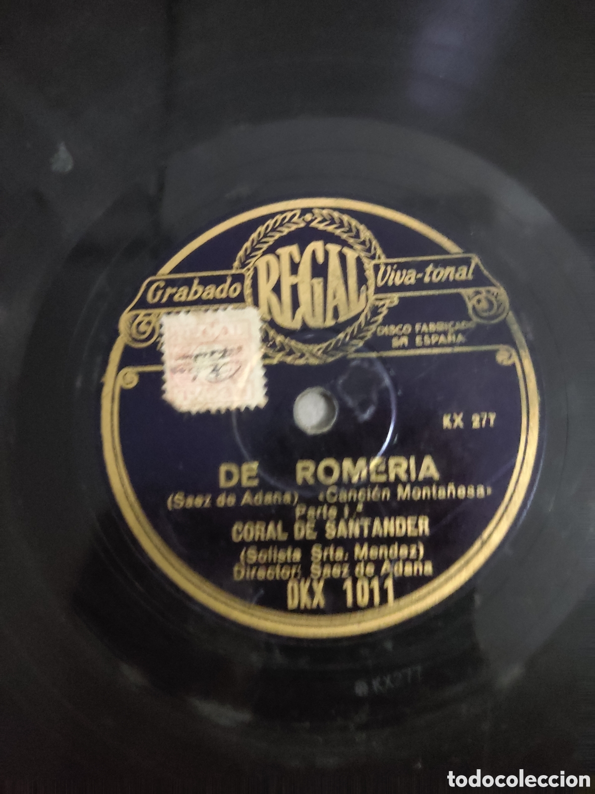 Discos de pizarra: Disco pizarra Coral de Santander DE ROMERIA - Foto 3