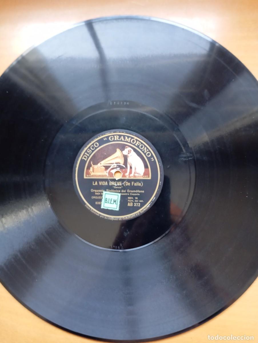 Discos de pizarra: DISCO DE PIZARRA &rdquo; EL AMOR BRUJO &rdquo; Y &rdquo; LA VIDA BREVE &rdquo; DE FALLA - Foto 2