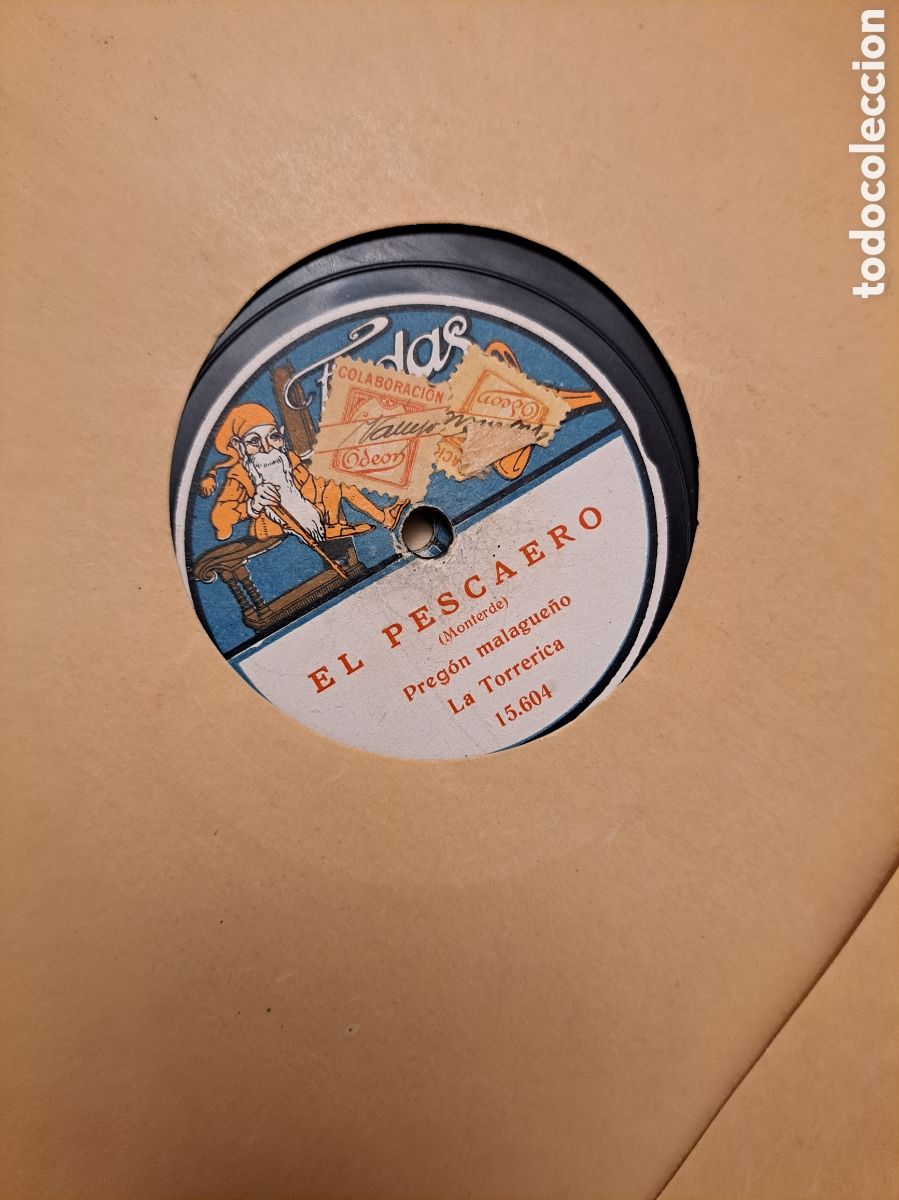Discos de pizarra: DISCO FADAS PIZARRA 78 RPM - Foto 2