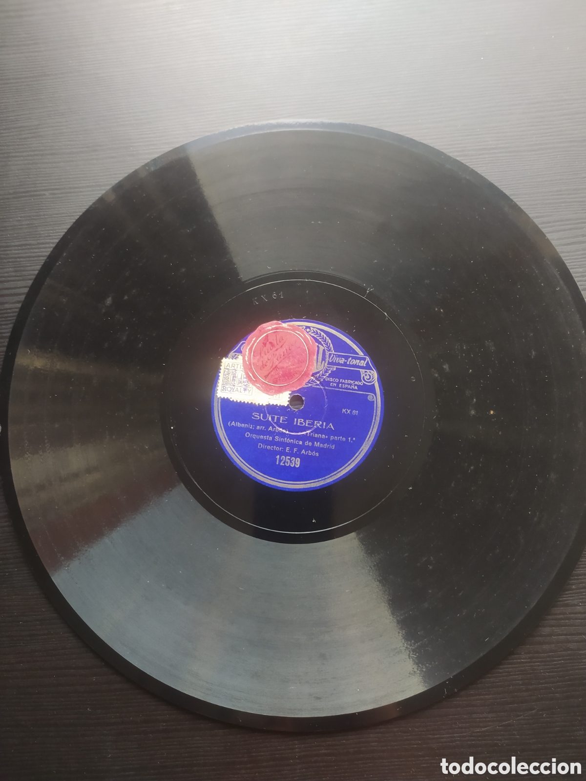 Discos de pizarra: Disco pizarra suite Iberia Alb&eacute;niz - Foto 2