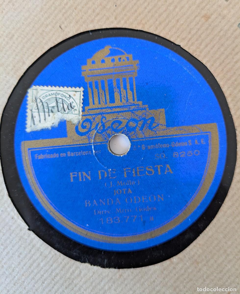 Discos de pizarra: Banda Odeon. El de Don Facundo. Fin de Fiesta - Foto 2
