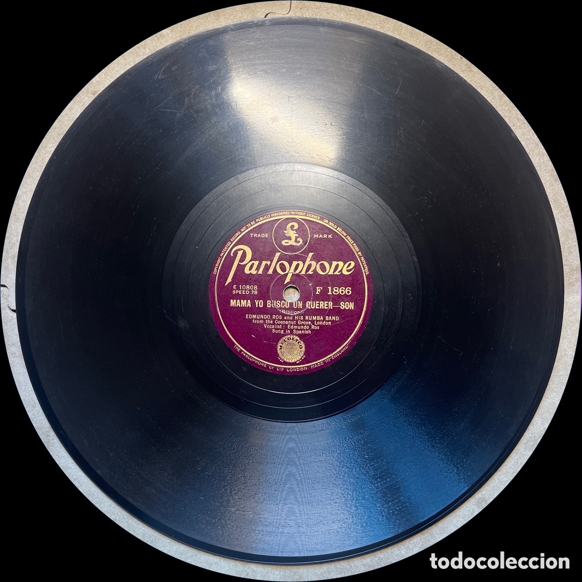 Discos de pizarra: Edmundo Ros - Son - Samba - Parlophone - Foto 3