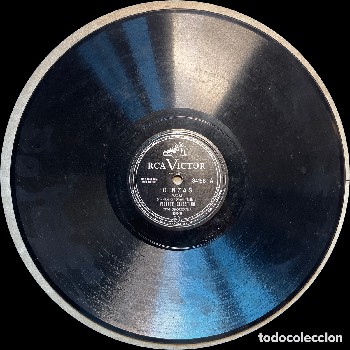 Discos de pizarra: Vicente Celestino - Tango - 78 rpm - Foto 3