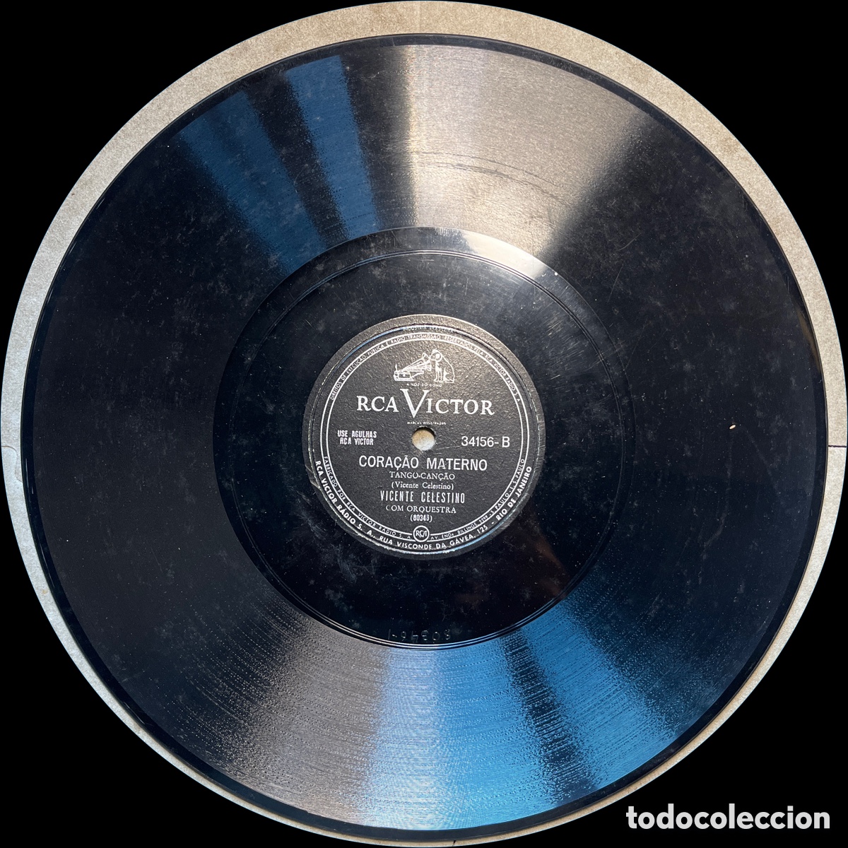 Discos de pizarra: Vicente Celestino - Tango - 78 rpm - Foto 4