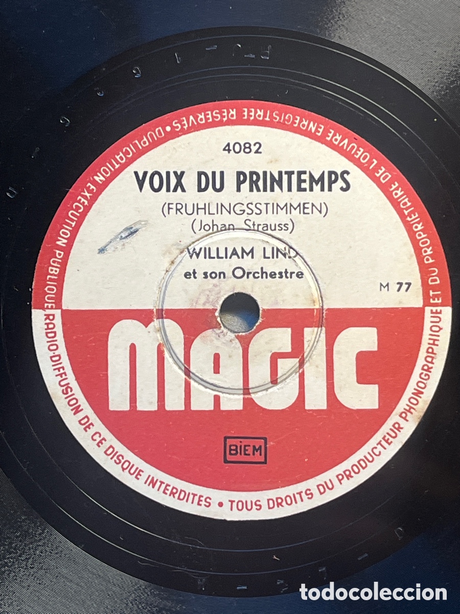 Discos de pizarra: Magic - William Lind- 78 rpm - Foto 2