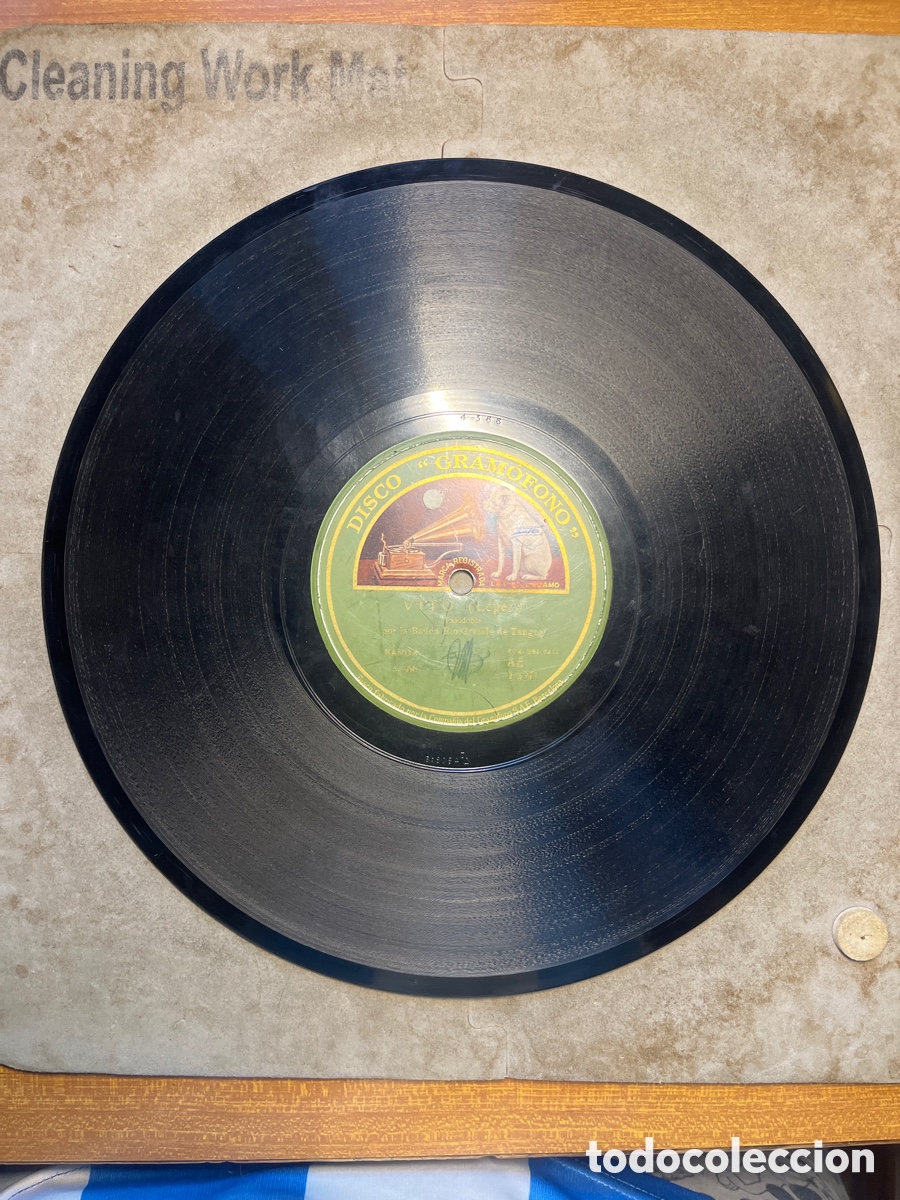 Discos de pizarra: Orquesta R&iacute;o Grabde Tango - 78 rpm - Foto 4
